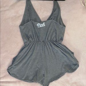 PINK romper with pockets